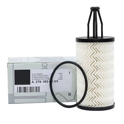 Partes do motor do veículo Elemento de filtro de óleo original A2761800009 Para BENZ
