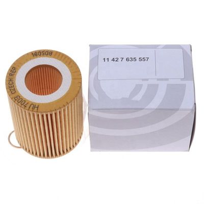 Peças de reparação de veículos Elementos de filtro de óleo 11427635557 Adequado para BMW