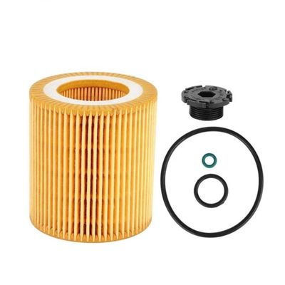 Peças sobressalentes de automóveis Elemento de filtro de óleo do motor 11427640862 Adequado para BMW Série 3 X5 X6