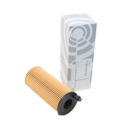 Elementos de filtro de óleo do motor do veículo 11428575211 para BMW Série3 Série5