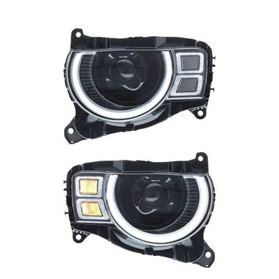 6000K Temperatura de cor Faróis LED Acessórios automotivos para Land Rover Defender 2020-2022