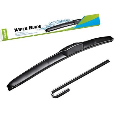 Hybrid U-Hook Lâmina de limpeza de pára-brisas para carros japoneses coreanos Adapta Toyota Corolla Honda Jazz Nissan