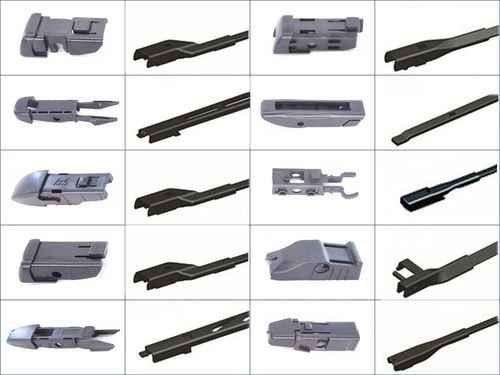 Peças para automóveis Limpador de pára-brisas traseiro Adaptador Limpador de pára-brisas multifuncional