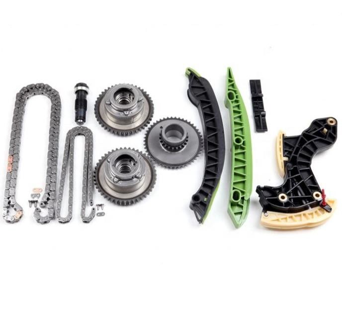 Automóvel Substitua Peças WRR M271 Regulador de entrada e saída do eixo de camisa do motor Kit de cronometragem da cadeia para Mercedes Benz M271 Tipo de veículo com motor W204 W212